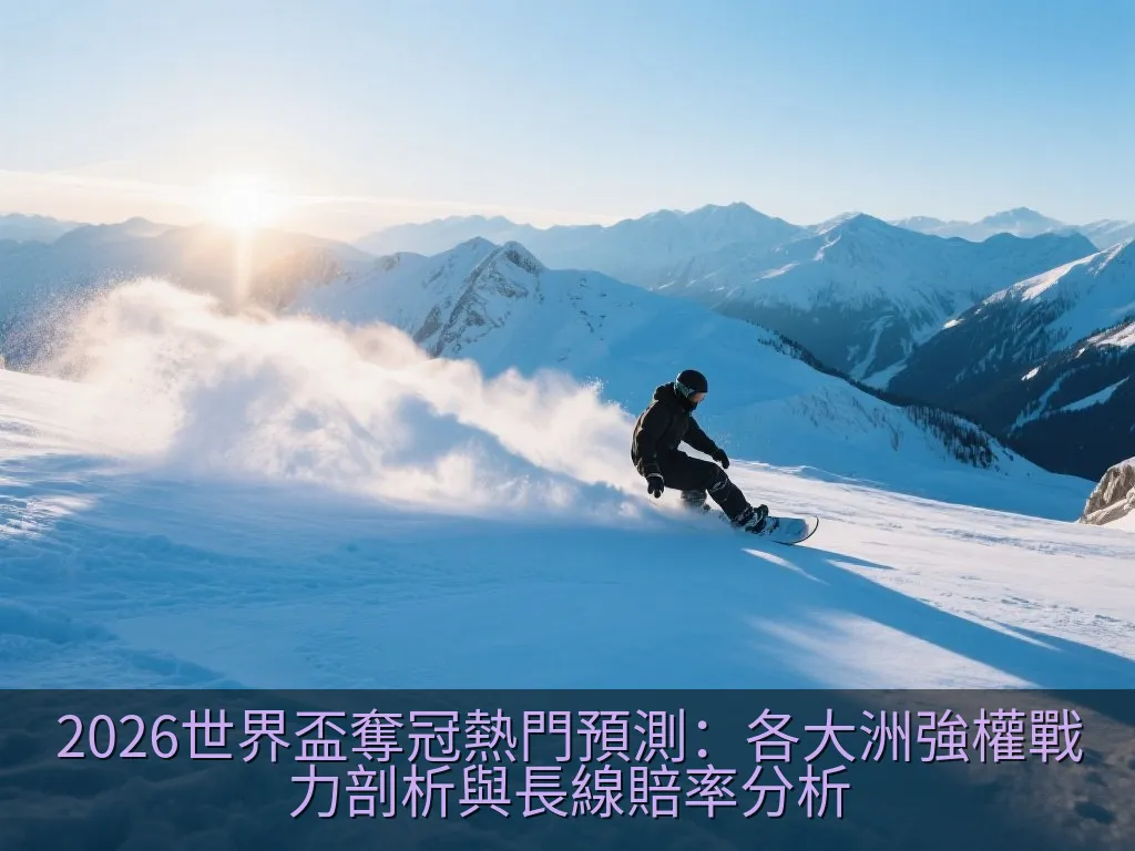 2026世界盃奪冠熱門預測：各大洲強權戰力剖析與長線賠率分析