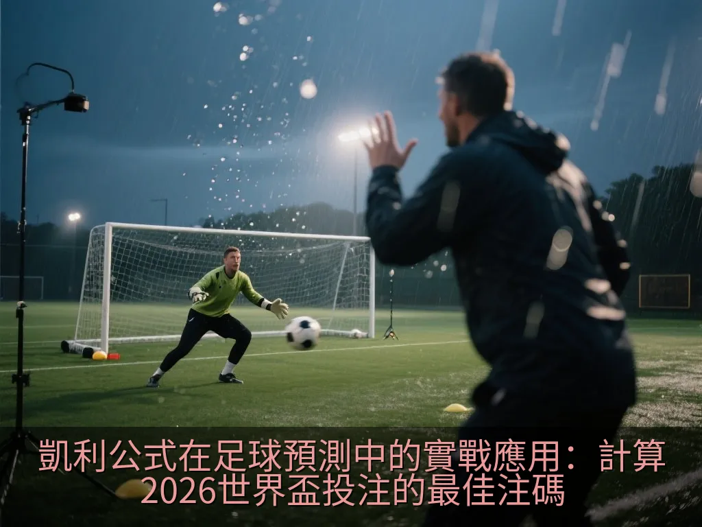 凱利公式在足球預測中的實戰應用：計算2026世界盃投注的最佳注碼